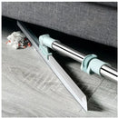 Vassoura Mágica 2-em-1 de Silicone – Rodo Multiuso Telescópico