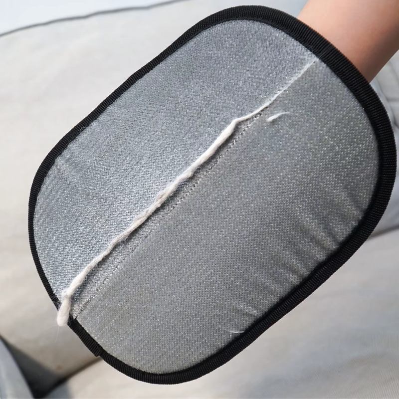 Luva para remoção de pelos